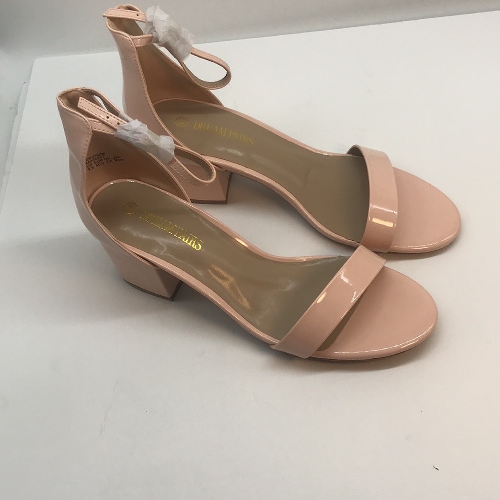 Dream Pairs Chunky Low Heel Pump Sandals Size 9.5 - Picture 9 of 14